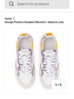 Oncept Phoenix Sneaker for Women - Galactic Lilac